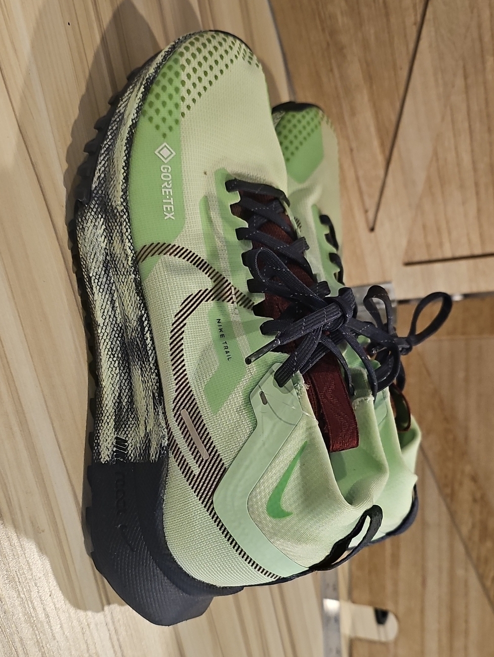 Nike React Pegasus Trail 4 GORE-TEX sneakers Women 8 Vapor Green Dark Team #764